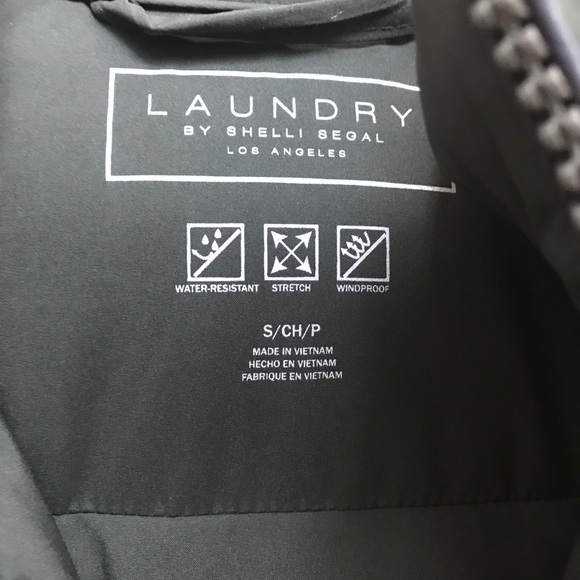 Laundry By Shelli Segal Fur Trim Puffer Moss Green - Picture 10 of 16